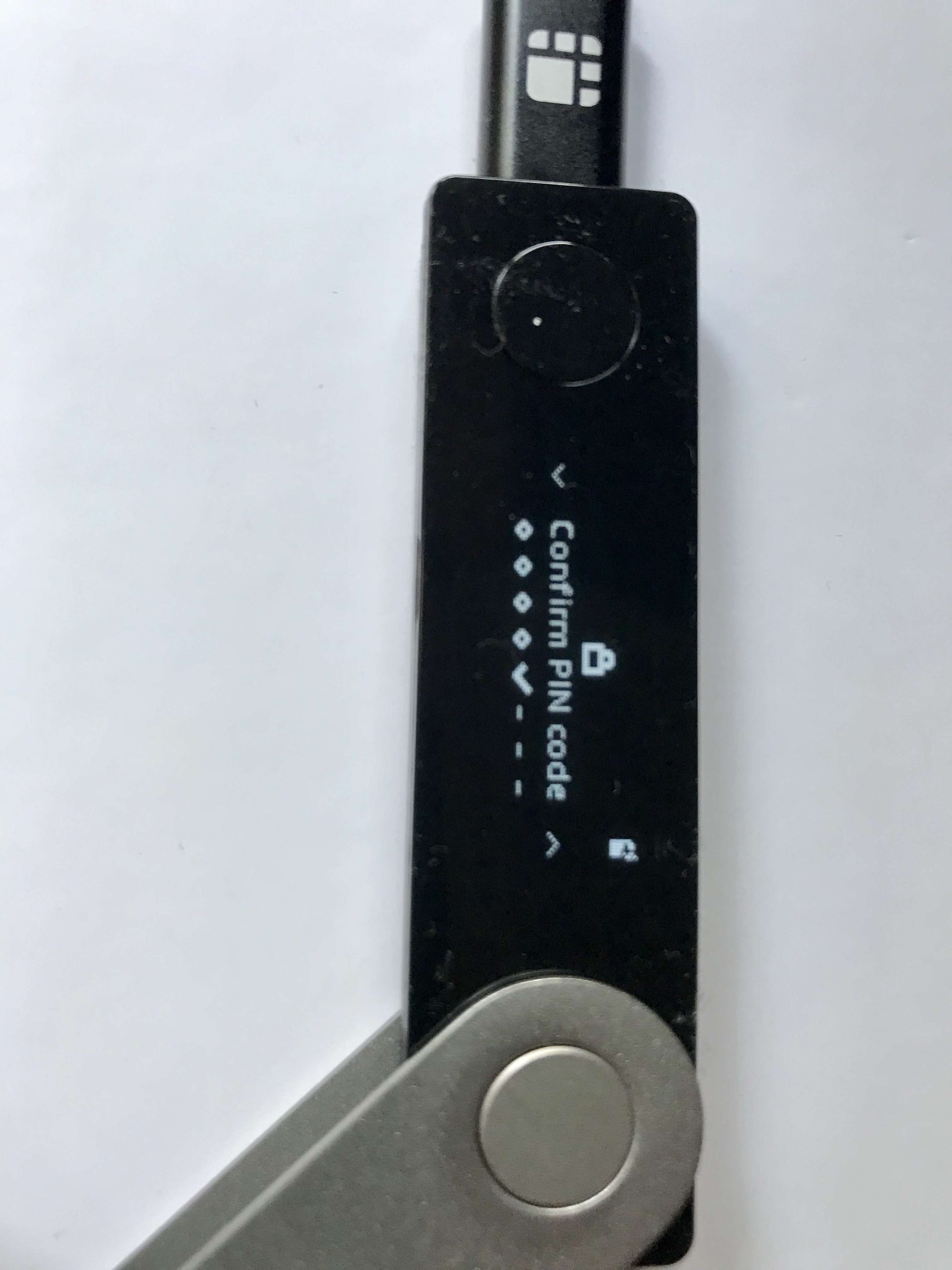 Ledger Nano X PIN