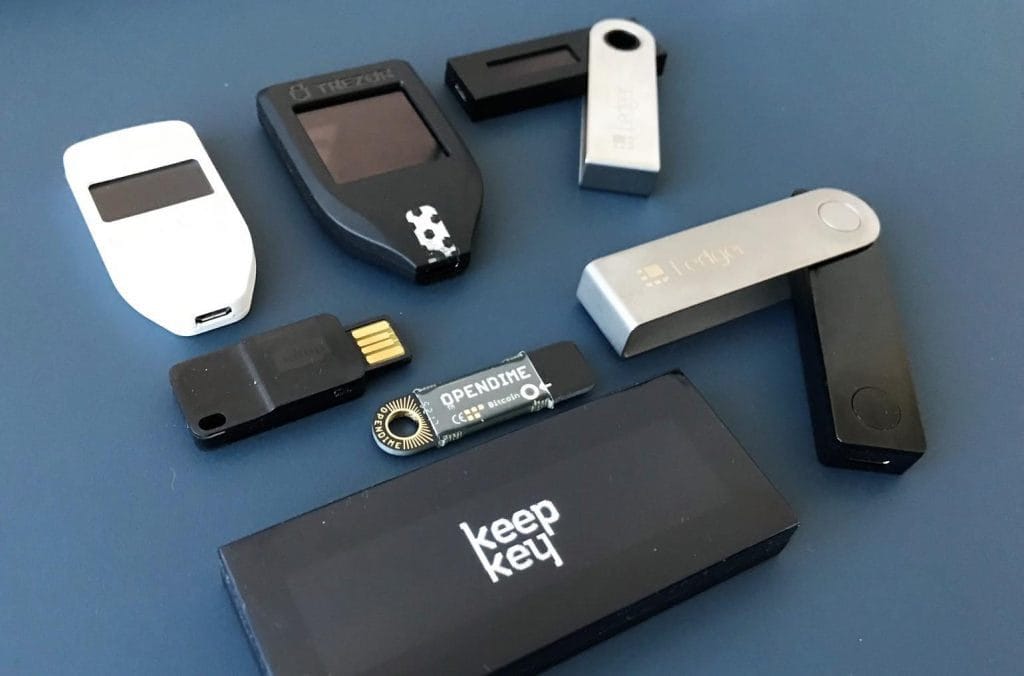 Hardware wallet test 2019