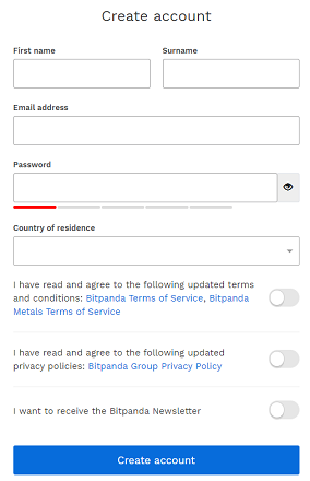 bitpanda registration
