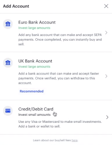 Coinbase add bank account