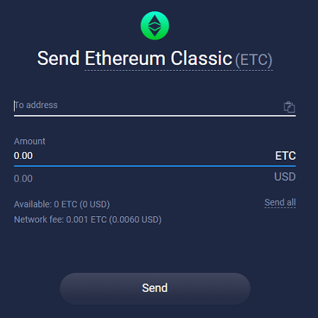 ethereum classic atomic wallet