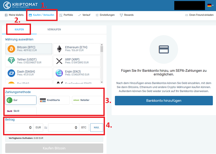 kriptomat review Krypto kaufen
